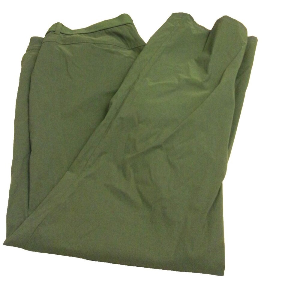 Gerry Sage Leaf Green Pants Sz. XL Inseam 30" Nylon Stretch Quick Dry New Women